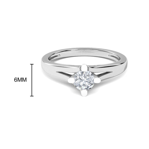 0.33 CT Ophelia Solitaire Ring
