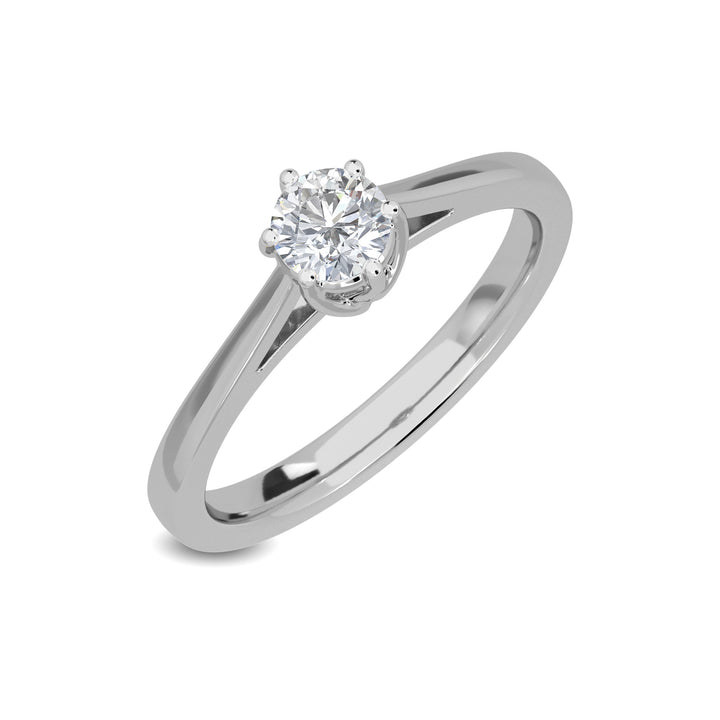 1 Carat Diamond Ring, Solitaire Engagement Ring - Shraddha Shree Gems