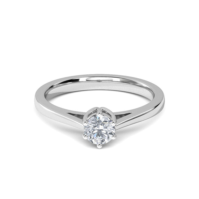 0.50 CT Amalie Solitaire Ring