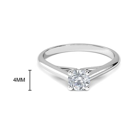 0.20 CT Elodie Solitaire Ring