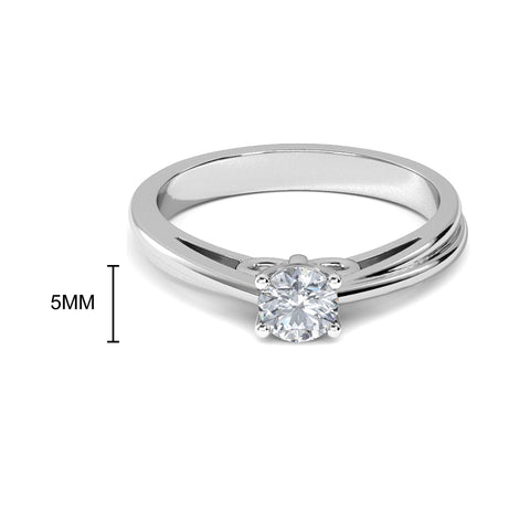 0.33 CT Nixi Solitaire Ring
