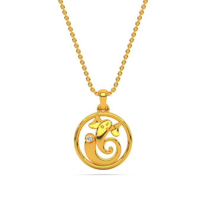 Ganpati chain deals locket