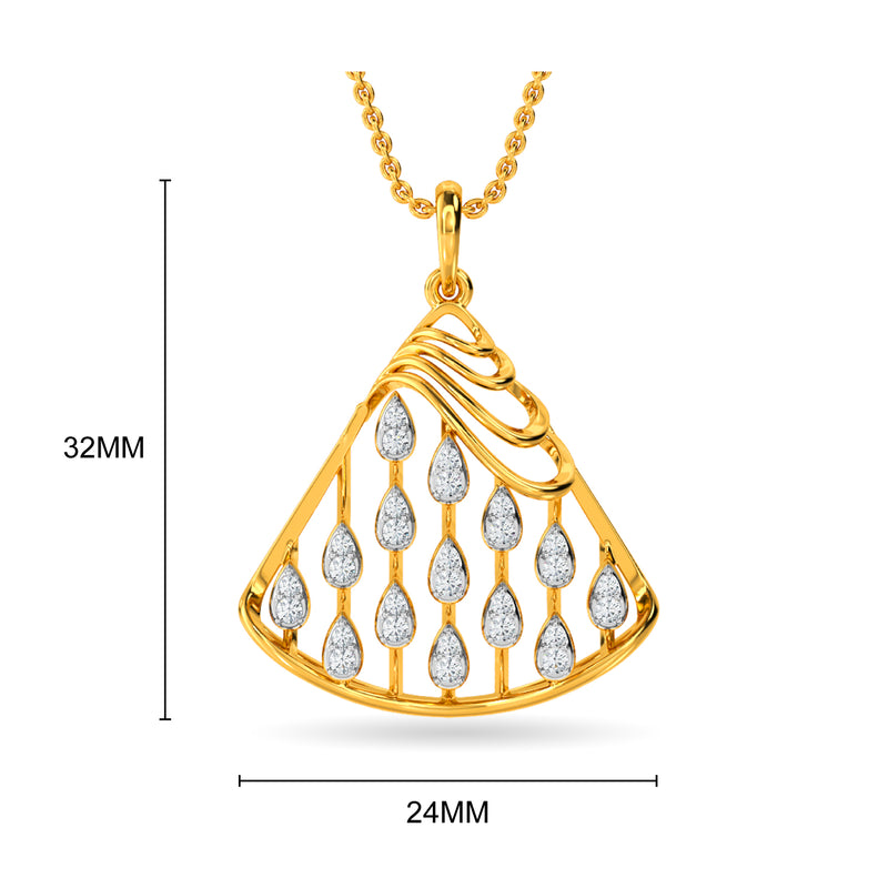 Yama Diamond Pendant