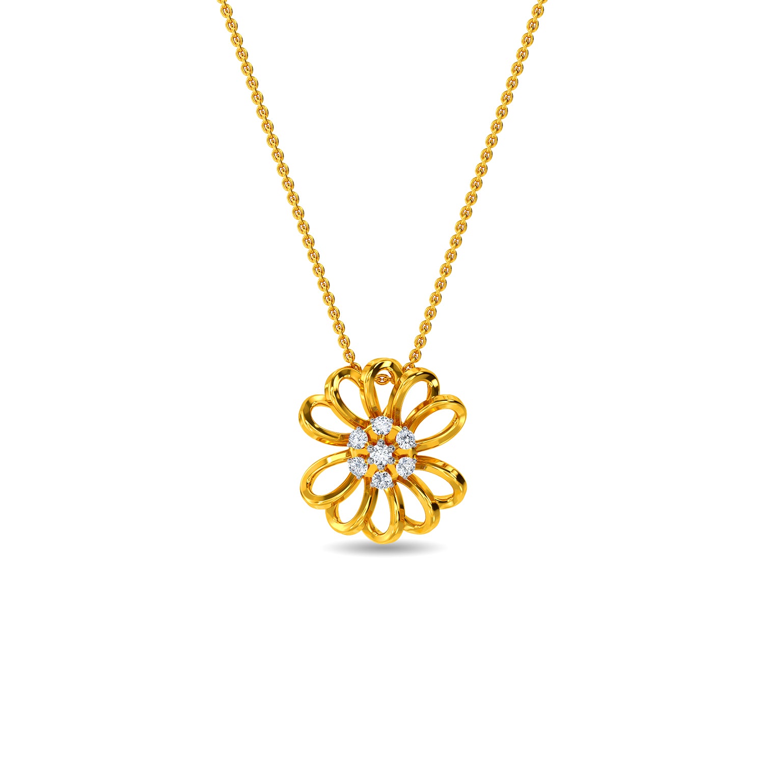 Buy Addima Diamond Pendant Online From Kisna