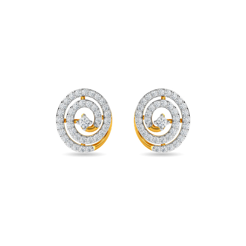 Astric Diamond Earring