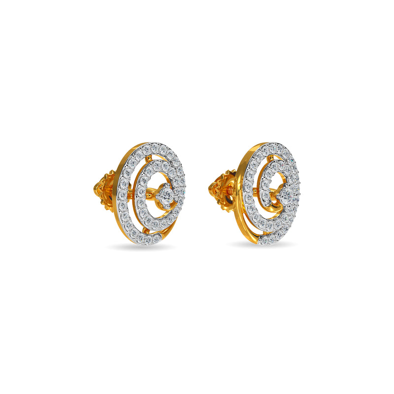 Astric Diamond Earring