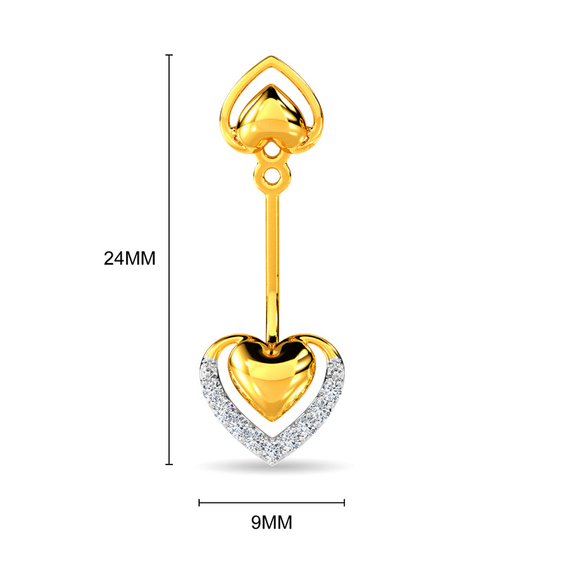 Altan Detachable Diamond Earring