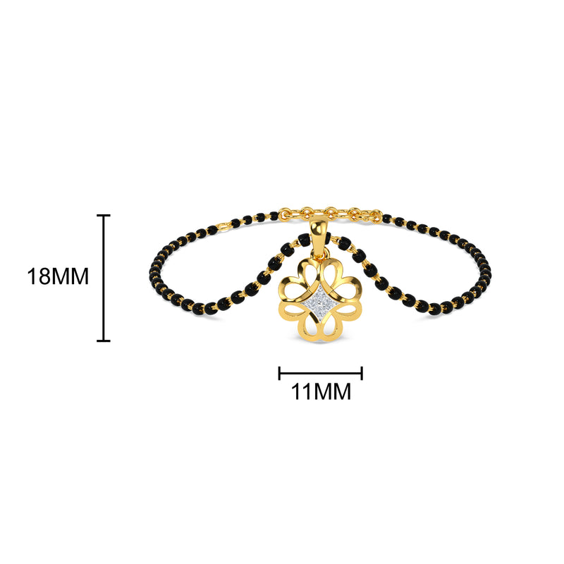 Adara Detachable Mangalsutra Bracelet