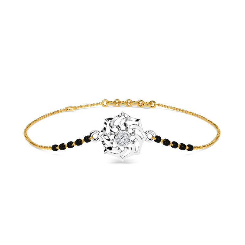 Black beads diamond bracelet | Bride jewelry set, Black beaded jewelry,  Beads bracelet design