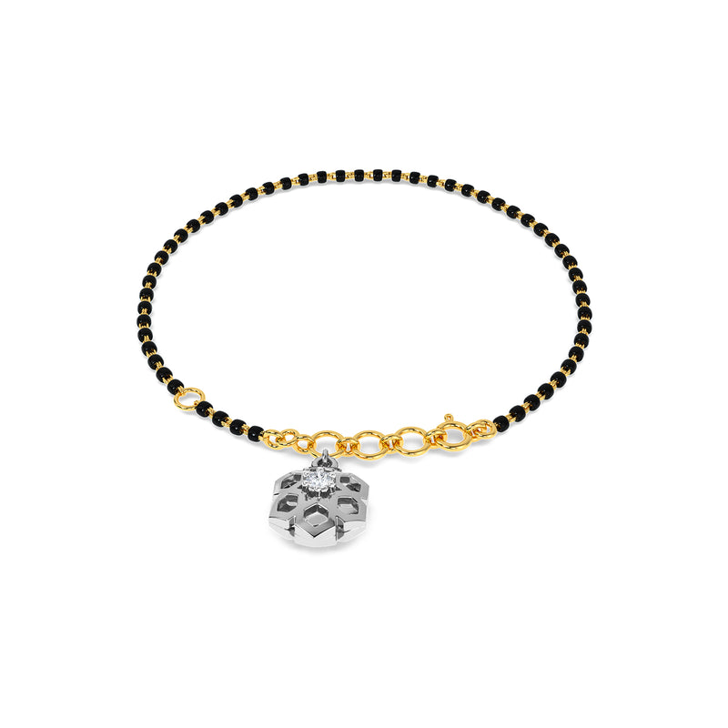 Buy Gold-Toned & Black Bracelets & Bangles for Women by Karatcart Online |  Ajio.com