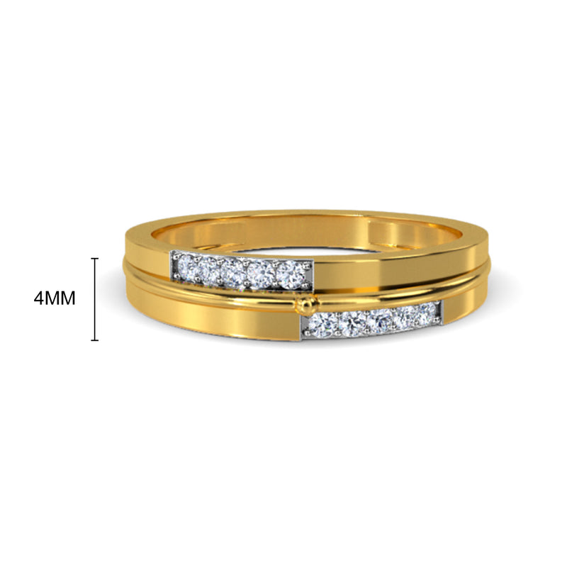 Clara Gold Sterling Silver Ring - Buy Clara Gold Sterling Silver Ring  online in India