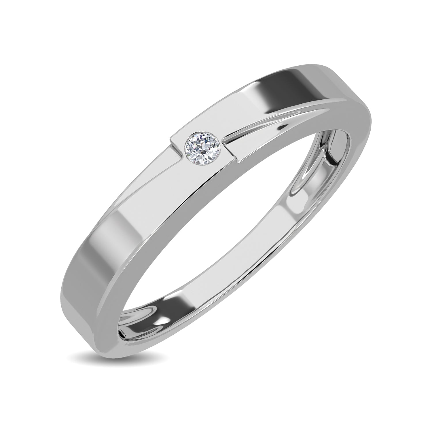Buy Steve Platinum Ring For Men Online | CaratLane