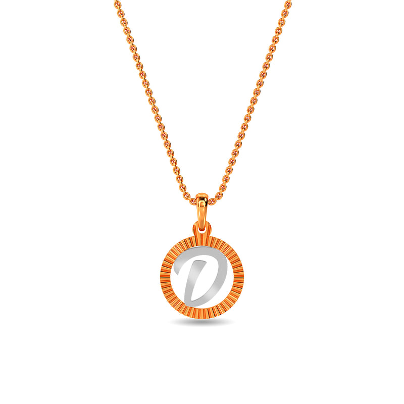 Name Pendant Design | D Alphabet Necklace for Women | Initial Necklace –  Jewellery Hat
