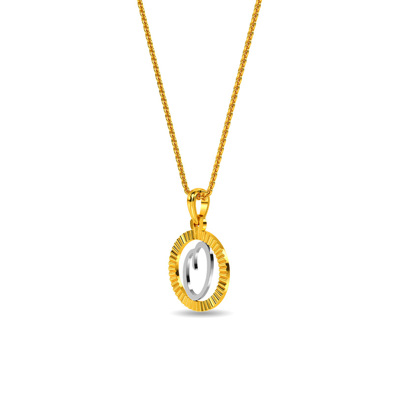 Buy Embellished Diamond and White Gold Necklace Set Online | ORRA