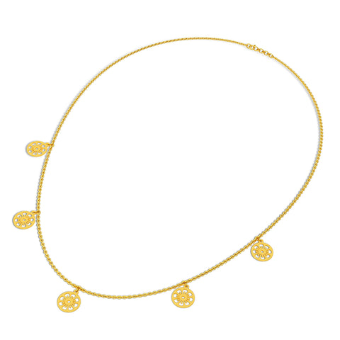 Ayema Gold Necklace
