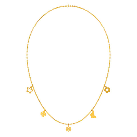 Bishti Gold Necklace
