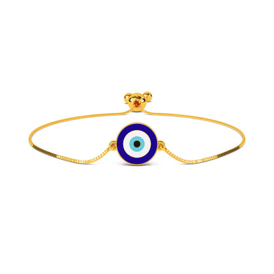 Emry Evil Eye Gold Bracelet