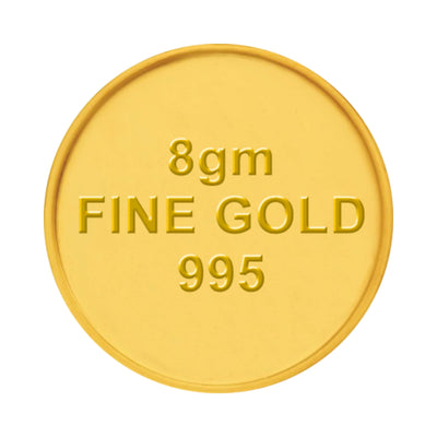 8Gm 24K (995) Yellow Gold Coin