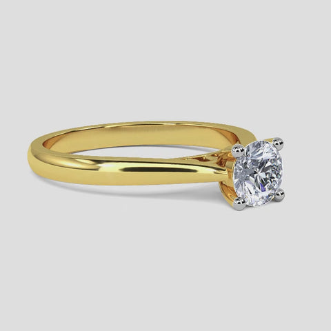 0.50 CT Pinar Solitaire Ring